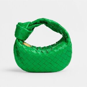 Bottega Veneta Green Intrecciato Knot Mini Bag Authentic from BV store in Miami